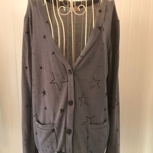 C&C California Lightweight Stars Cardigan